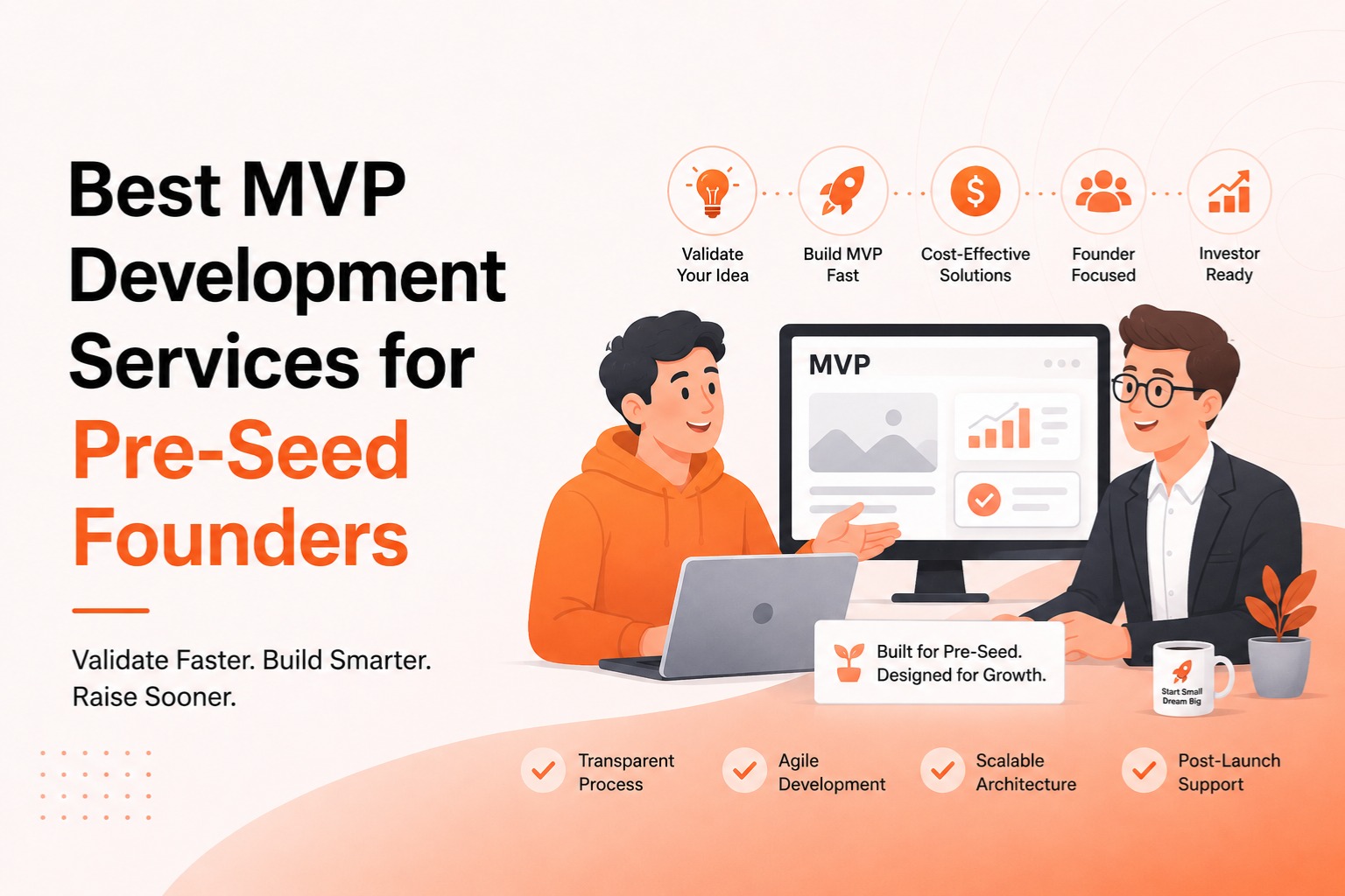Best MVP Development Services for Pre-Seed Founders